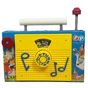 Vintage Fisher-Price TV Radio — “The Farmer in the Dell” Musical Toy